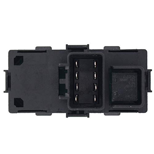 NewYall Pack of 2 Rear Left Driver and Right Passenger Side Power Door Window Switch Control Button for 22895545 25877776 for Chevrolet HHR Traverse Uplander Tahoe Suburban Silverado Avalanche - Image 4