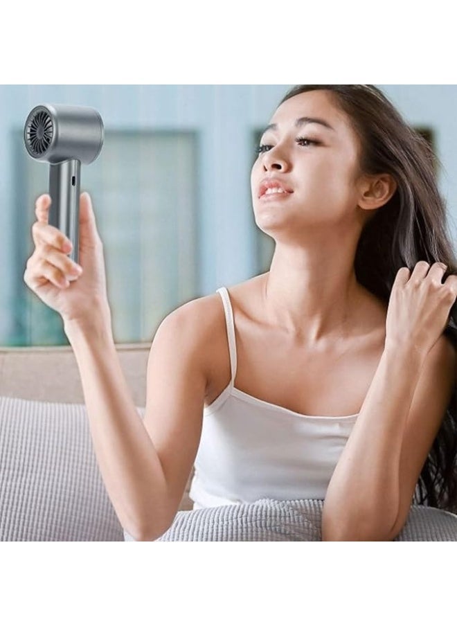 ELTRAZONE Mini Portable Fan Powerful Handheld Fan,120 Speeds Infinitely Variable Speed Personal Small Rechargeable Hand Fan for Adults & Kids Travel - Image 4