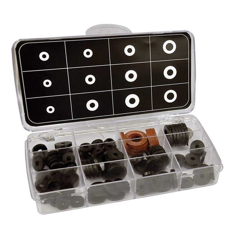 Danco Perfect Match 10875Assorted Washer Kit The Flat Design Allows A Full Flow of Water As Well As Provides Positive Shut-Off, Abrasion Resistance & Temperature Resistance