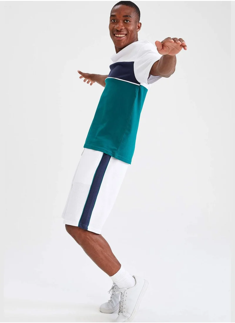 DeFacto Regular Fit Elastic Waist Shorts