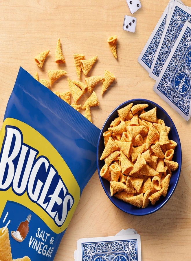 Bugles Salt and Vinegar Crispy Corn Snacks, 7.5 oz - Image 3