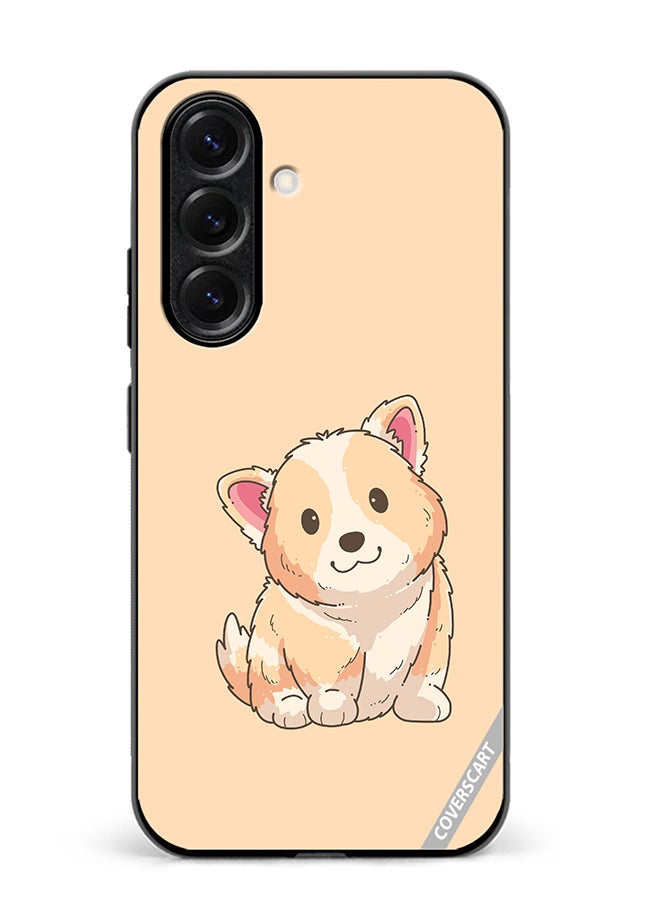 VR CREATIVE Protective Case Cover For Samsung Galaxy S25 Cute Puppies Design Multicolour