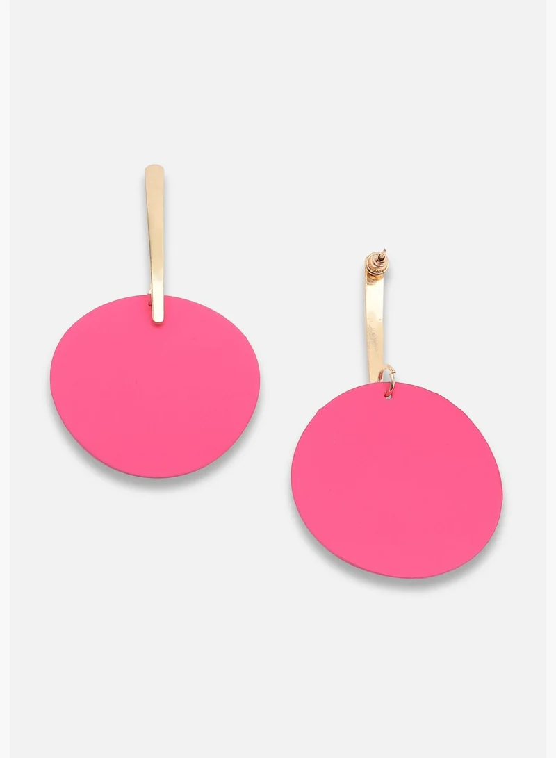 SOHI Gold Plated Casual Designer Drop Earring For Women