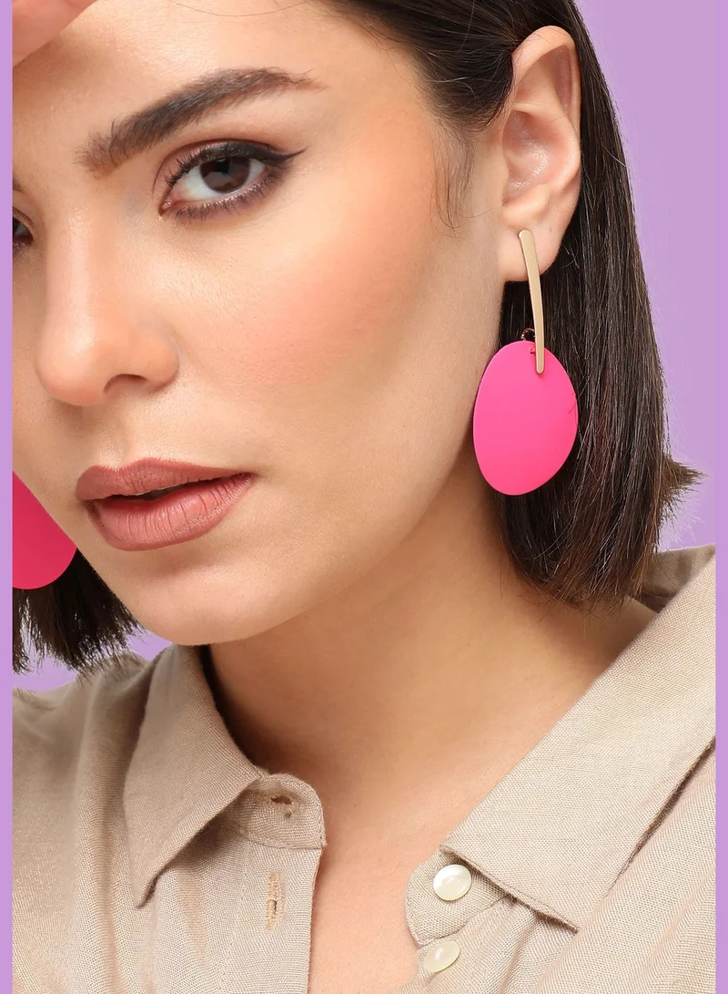 SOHI Gold Plated Casual Designer Drop Earring For Women