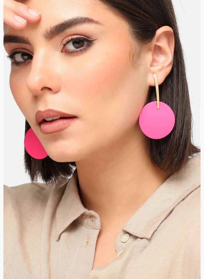 SOHI Gold Plated Casual Designer Drop Earring For Women