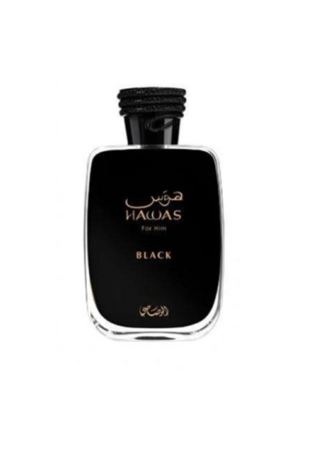 Black Rasasi Obsession Black Eau de Parfum 100ml - Image 1