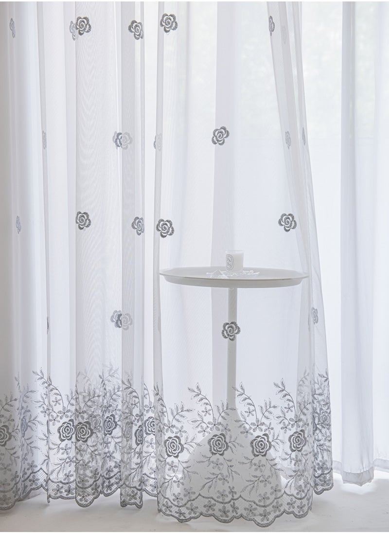 Golden Homee Sheer Curtains For Living Room 1 Piece  - Image 3