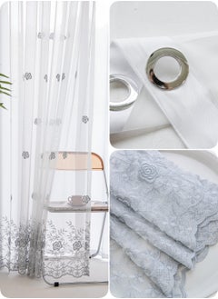 Golden Homee ستائر شفافة لغرفة المعيشة قطعة واحدة  - Image 5