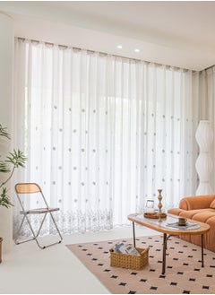 Golden Homee ستائر شفافة لغرفة المعيشة قطعة واحدة  - Image 1