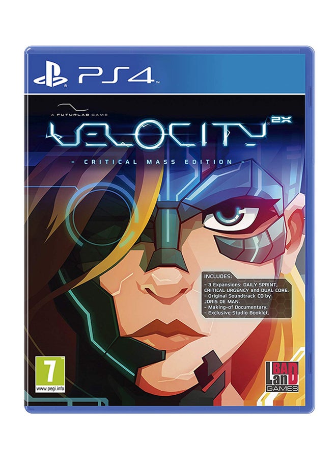 بادلاند جيمز لعبة Velocity 2X Critical Mass Edition - بلاي ستيشن 4 - playstation_4_ps4 - Image 1