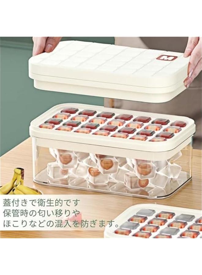 Silicone Ice Tray, Large Capacity, Ice Tray, Ice Mold with Lid, For Refrigerators, Easy Remove, Leak Proof, Ultra Low Temperature Resistant, Makes Clear Ice, Kitchen Utensils, Ultra Low Temperature  - Image 3