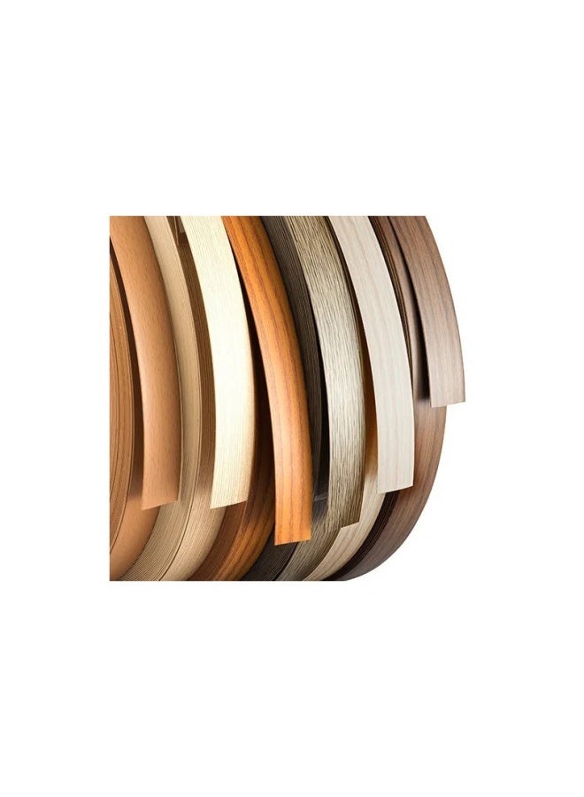 ROBUSTLINE Melamine Liping Pre Glued Fle x ible Edging 20Mm x 50 Meter 22130 Easy Application Iron On Edging For Cabinet Repairs Furniture Restoration 