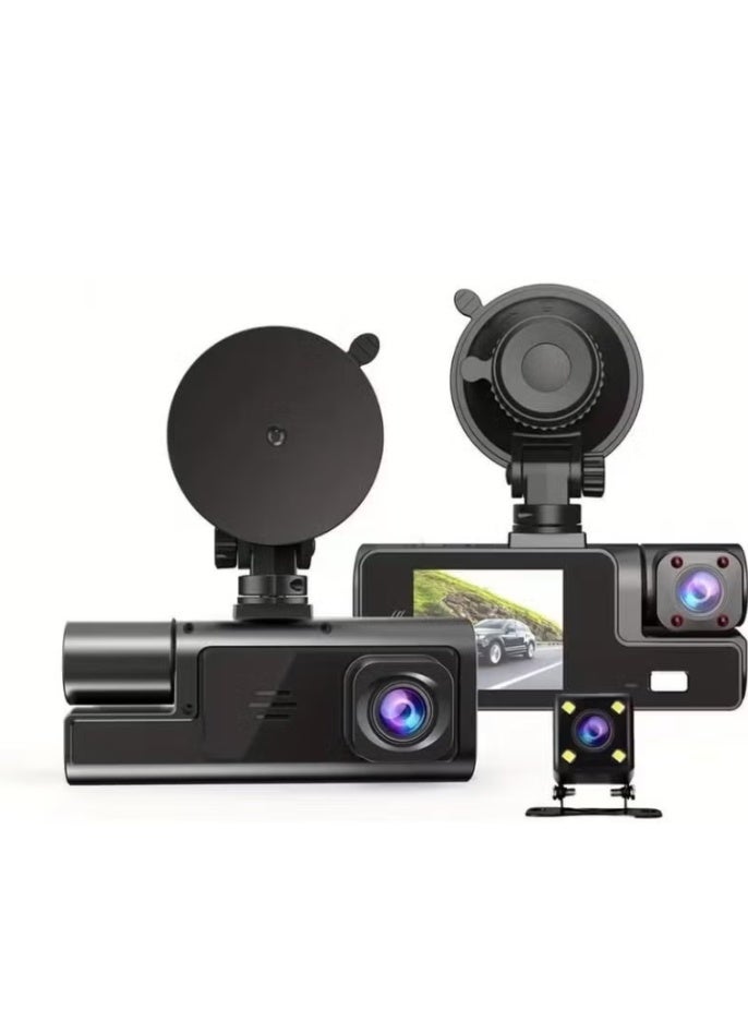 ELTRAZONE Dash Cam Front & Rear 1080P Full HD Car Camera – Dual Lens Vehicle DVR with Night Vision, G-Sensor, Loop Recording, Driving Recorder for Car Safety & Road Monitoring - Image 1