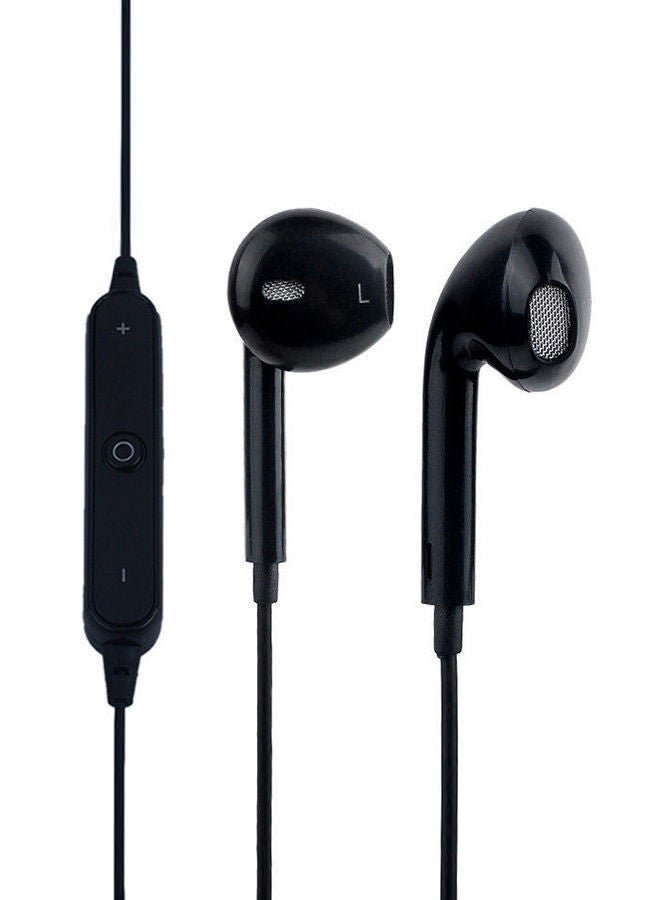 NIBEMINENT Bluetooth In-Ear Stereo Headphones With Mic Black - Image 1