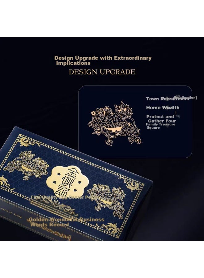 Yaoji Jinyaoji Guandan Special Playing Cards, Extended And Thickened, High-end Durable G001 Blue, 10 Decks, For Compeion Use - Image 2