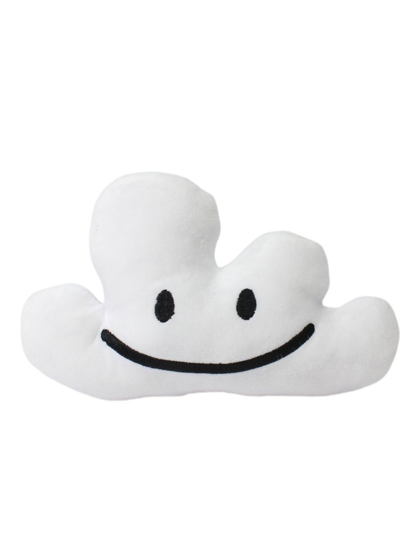 دمية محشوة على شكل سحابة لطيفة من جزيرة الأحلام مقاس 20 سم مناسبة للأطفال والكبار، لعبة محشوة ناعمة من القطيفة - Image 1