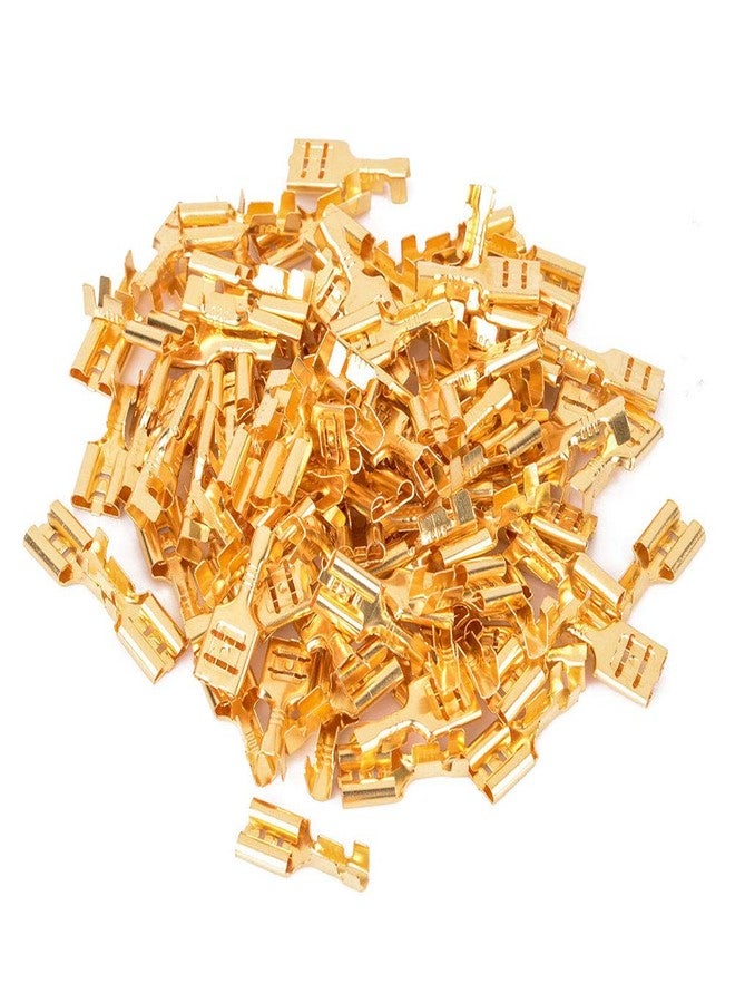 Spedy 100 set Cable lug Connectors Tabs Spade Sleeve 6.3mm Taperapmu270