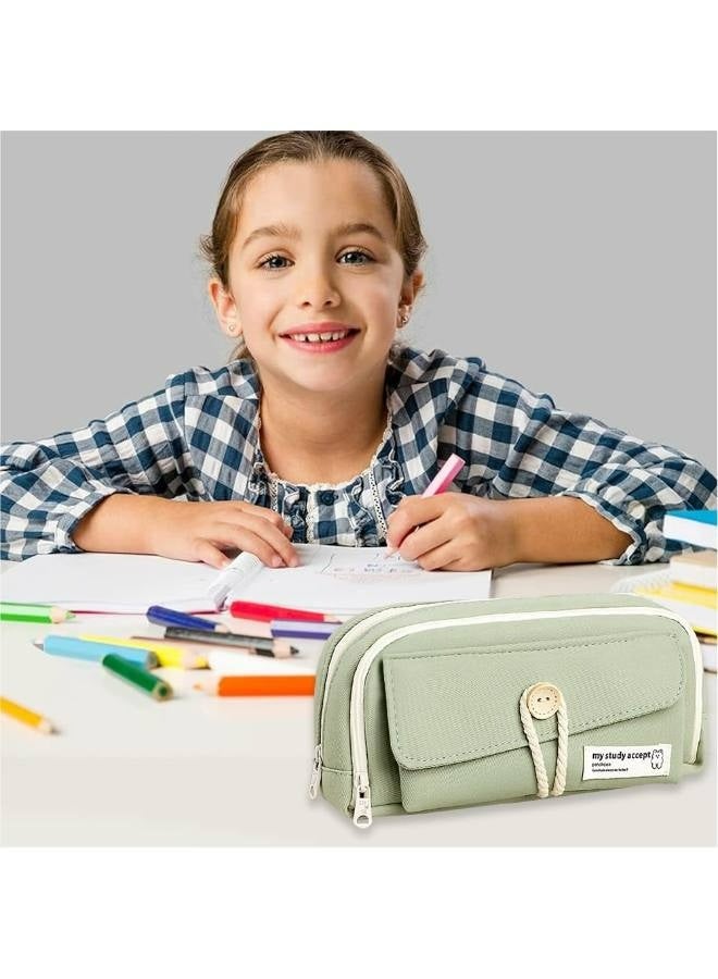 Large Capacity Pencil Cases, Big Pencil Case Large for Boys and Girls, Large Pencil Case Big Capacity, Pencil Case Large Capacity Pencil for Middle High School Office College Students Adult Teen - Image 3