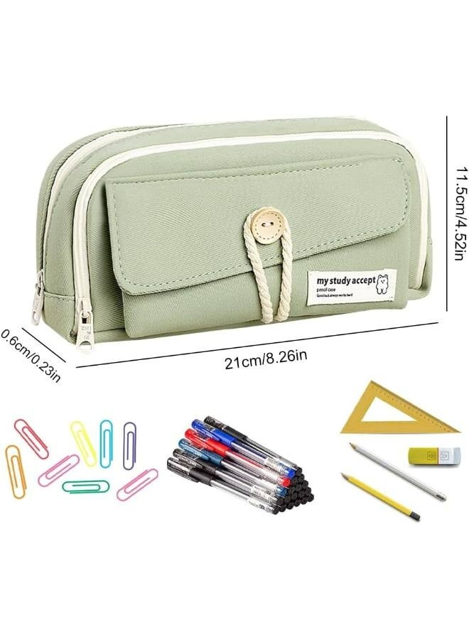 Large Capacity Pencil Cases, Big Pencil Case Large for Boys and Girls, Large Pencil Case Big Capacity, Pencil Case Large Capacity Pencil for Middle High School Office College Students Adult Teen - Image 2