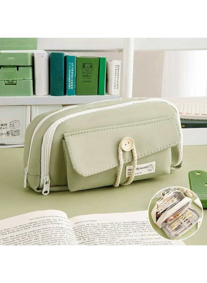 Large Capacity Pencil Cases, Big Pencil Case Large for Boys and Girls, Large Pencil Case Big Capacity, Pencil Case Large Capacity Pencil for Middle High School Office College Students Adult Teen - Image 1