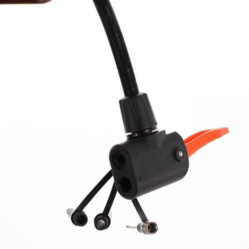 Suzec High Pressure Deluxe/Strong Steel Air Pump for Bicycle, Car, Ball, Motorcycle - Inflatable Air Pump | Floor Air Pumps - Image 3