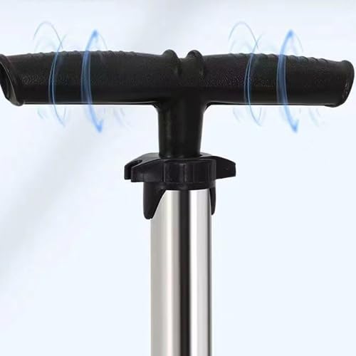 Suzec High Pressure Deluxe/Strong Steel Air Pump for Bicycle, Car, Ball, Motorcycle - Inflatable Air Pump | Floor Air Pumps - Image 5