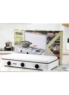 Spaceshoop Flat Cooker 3 Burners model KD5077 (white)  - Image 2