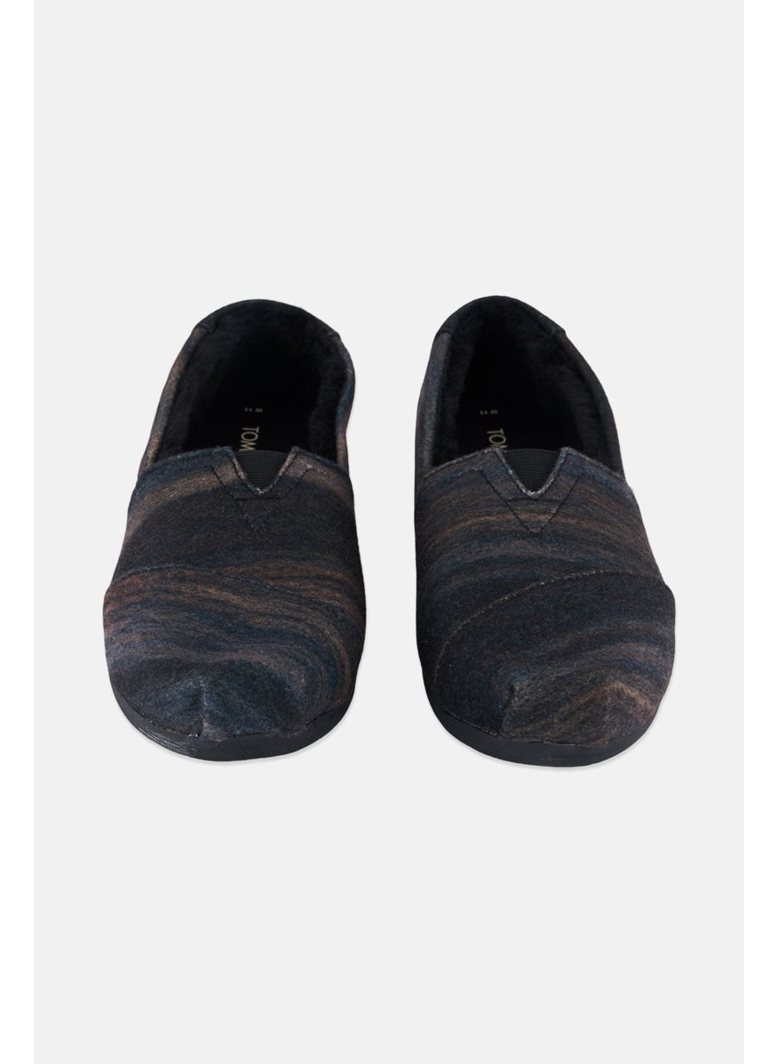 TOMS Women Alpargata Slop On Suede Shoes, Black Combo  - Image 2