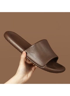 YORGOU Men's and women's bathroom slippers, anti slip quick drying shower shoes, comfortable and soft sole sandals  - Image 2