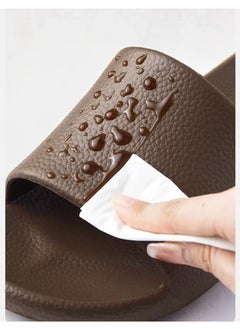 YORGOU Men's and women's bathroom slippers, anti slip quick drying shower shoes, comfortable and soft sole sandals  - Image 3