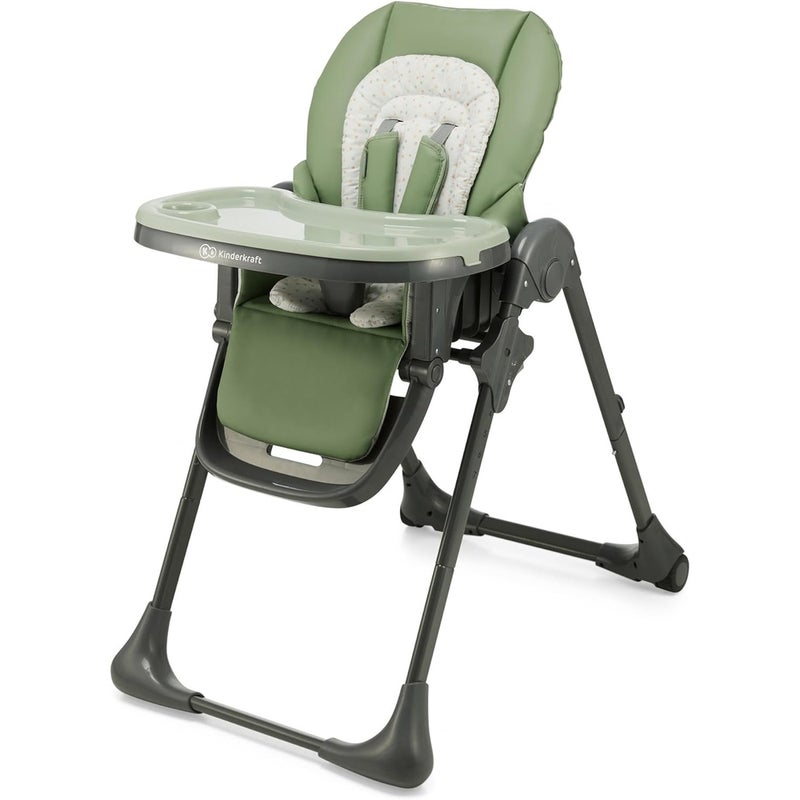 كيديلاند كرسي تومي المرتفع لاطعام الاطفال - أخضر - 5032 - Image 3