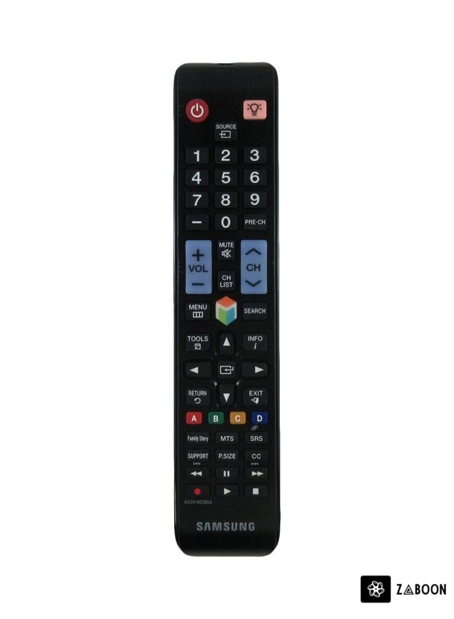 Zaboon Replacement Remote Control For Samsung TV 18x4x1.65cm Black