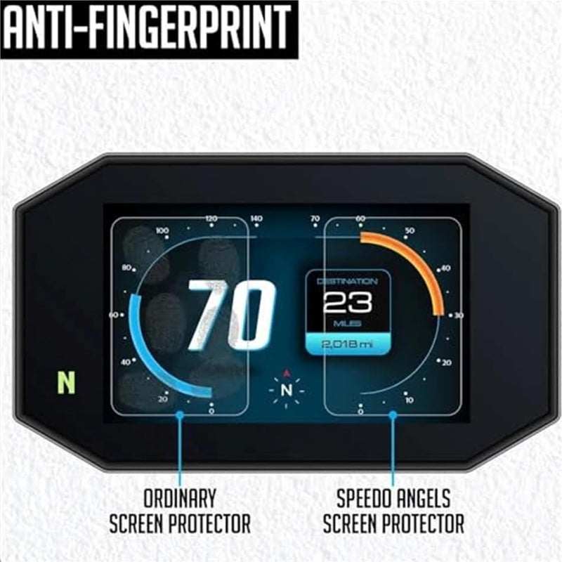 Vuzmode Motorcycle Dashboard Screen Protector for MT 07 MT07 2023 - Image 4