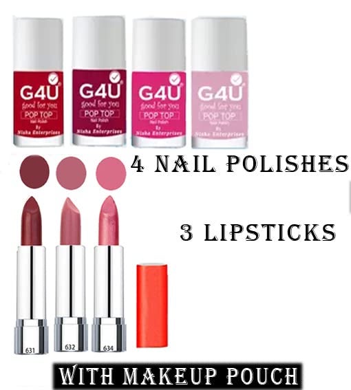G4U G4U All In One Makeup Kit for Women Full Kit Multipurpose Makeup Sets With Cosmetic box 24 Pieces 16D22A6 - Image 4