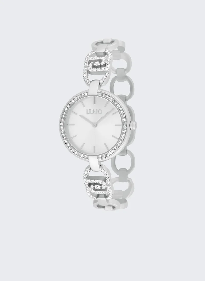 ليو جو ساعة بحزام شعار