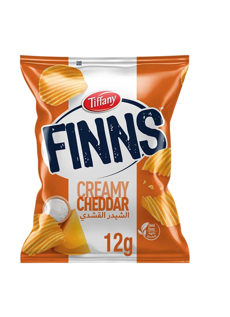 Tiffany Finns Creamy Cheddar Crinkled Potato Chips - Image 2