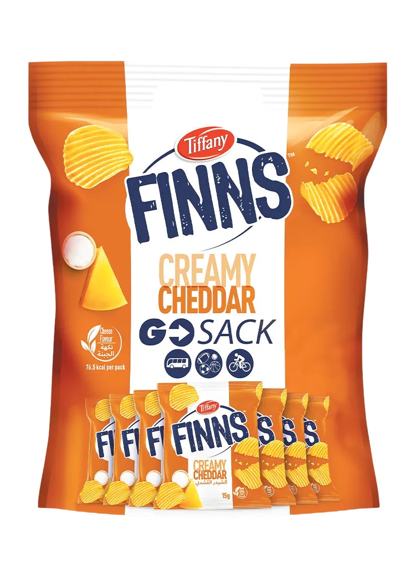 Tiffany Finns Creamy Cheddar Crinkled Potato Chips - Image 1