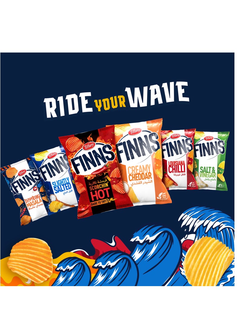 Tiffany Finns Creamy Cheddar Crinkled Potato Chips - Image 4