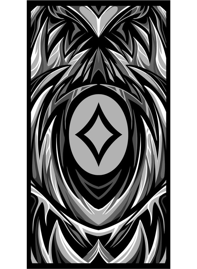 Realm Guard - 100 قطعة من أغطية بطاقات TCG/MTG الفنية ذات الملمس غير اللامع (بدون لون)