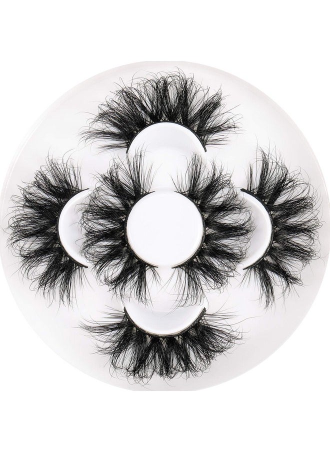 25Mm 3D Mink Lashes Full Volume Mink Eyelashes Fluffy Volume Dramatic 25Mm Mink Lashes Extension Cruelty Free Siberian Mink Strip Eyelashes……