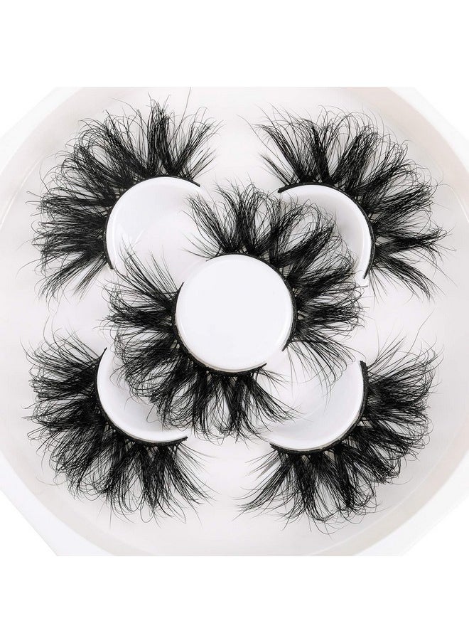 25Mm 3D Mink Lashes Full Volume Mink Eyelashes Fluffy Volume Dramatic 25Mm Mink Lashes Extension Cruelty Free Siberian Mink Strip Eyelashes……