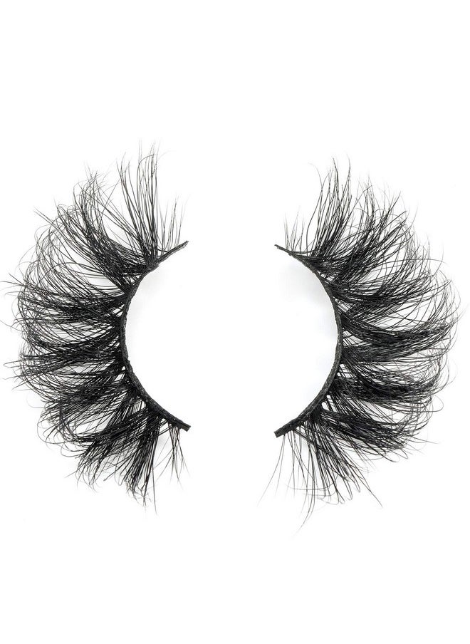 25Mm 3D Mink Lashes Full Volume Mink Eyelashes Fluffy Volume Dramatic 25Mm Mink Lashes Extension Cruelty Free Siberian Mink Strip Eyelashes……