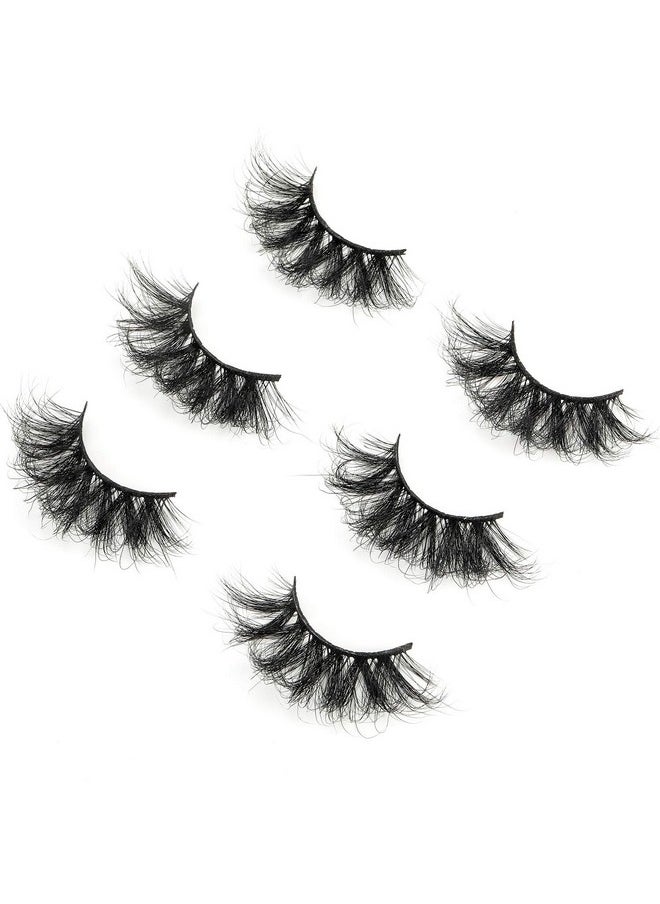 25Mm 3D Mink Lashes Full Volume Mink Eyelashes Fluffy Volume Dramatic 25Mm Mink Lashes Extension Cruelty Free Siberian Mink Strip Eyelashes……