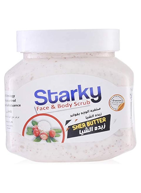 Face and body Scrub with Shea butter - 300 ml