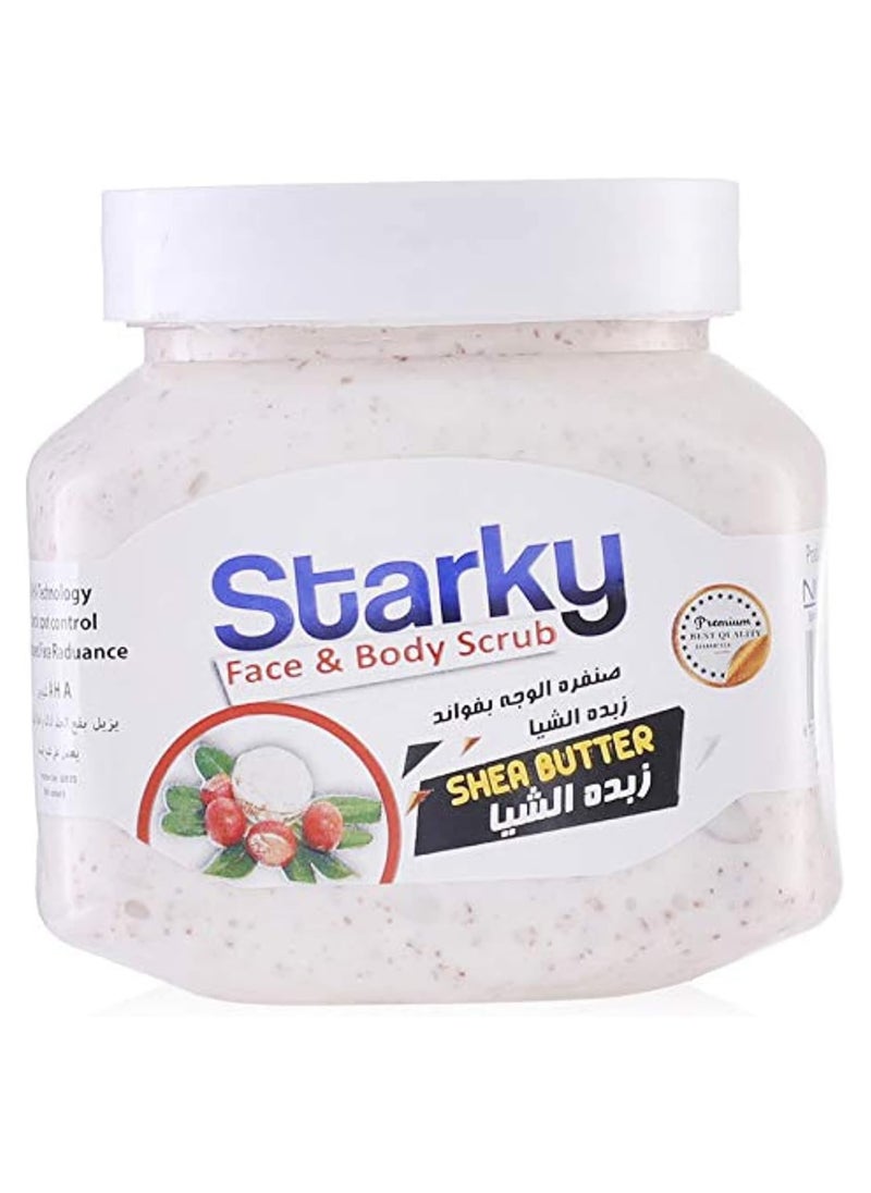 Starky Face and body Scrub with Shea butter - 300 ml  - Image 1