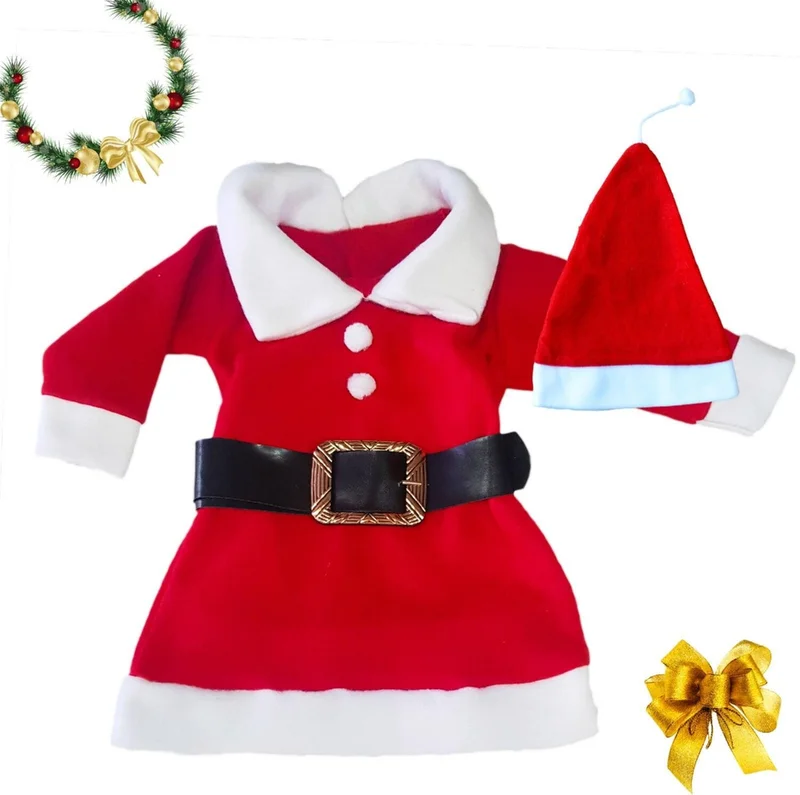 Masho Trend Santa Claus Girl Costume - Christmas Costume - New Year Costume