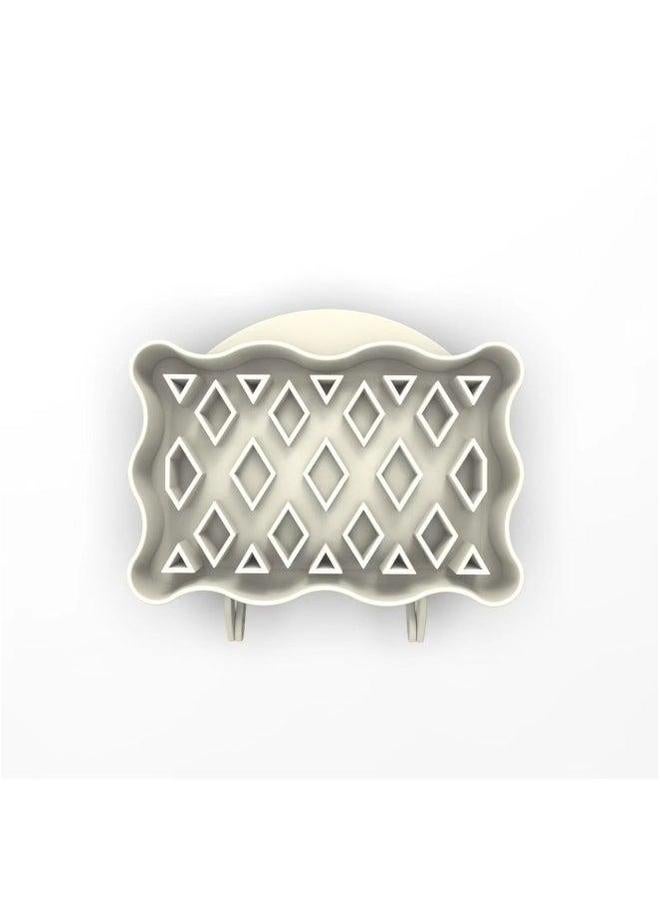 Apple Pie Mold Christmas Baking Suit Mods Kitchen Dough Press Tool-Specifications:Single Rectangle - Image 1
