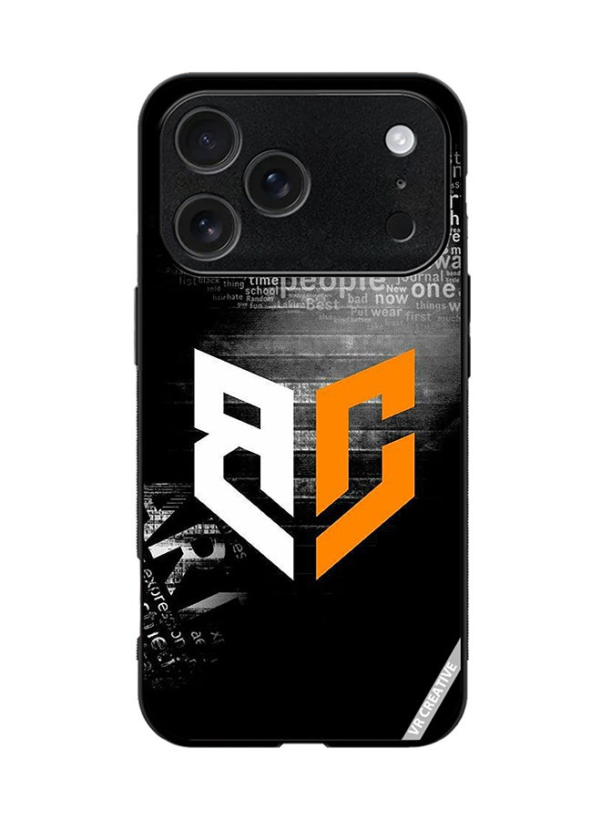 VR CREATIVE Protective Case Cover For Apple iPhone 17 Pro Bg Logo Design Multicolour