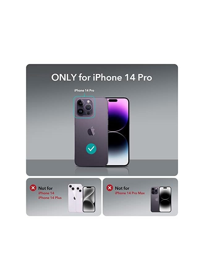 ESR For Iphone 14 Pro Case Compatible With Magsafe Built In Camera Ring Stand Military Grade Protection Magnetic Phone Case For Iphone 14 Pro Classic Kickstand Case Halolock Clear  - Image 2