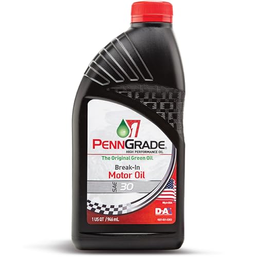 PENN GRADE1 PENN GRADE 1, 71206, Break-In Oil SAE 30, Works with Diesel and Gasoline Engines, 1 Quart (12 Pack) - Image 1